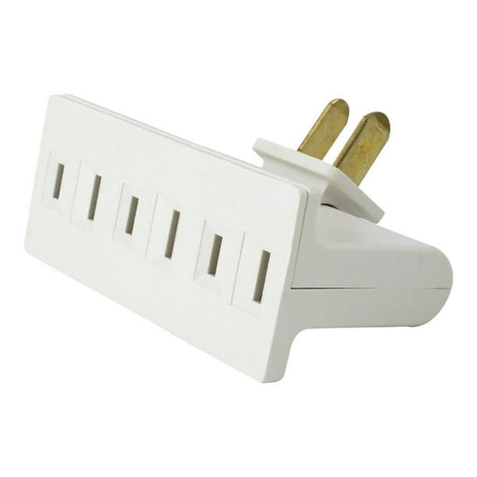 Adaptador multicontacto tipo bisagra 3 contactos