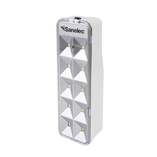 Luminario de emergencia recar gable 12 leds, 2 intensidades