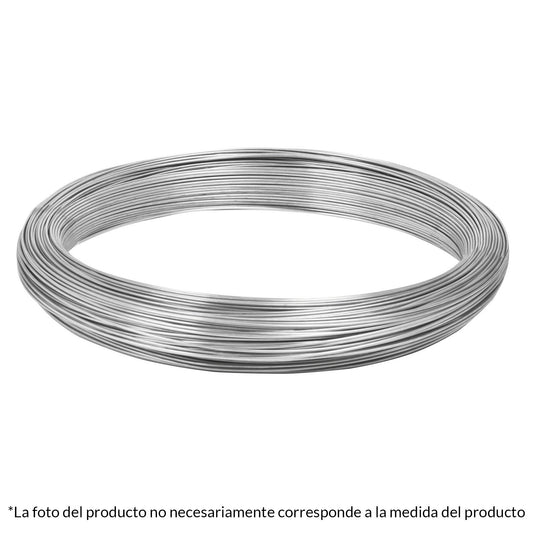 Alambre galvanizado, 1 KG, calibre 12.5