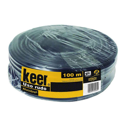 Cable de uso rudo 2x10 rollo 100 mts