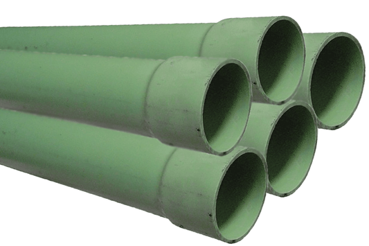 Tubo de PVC pesado 25mm (1") largo 3 mts atado 10pz